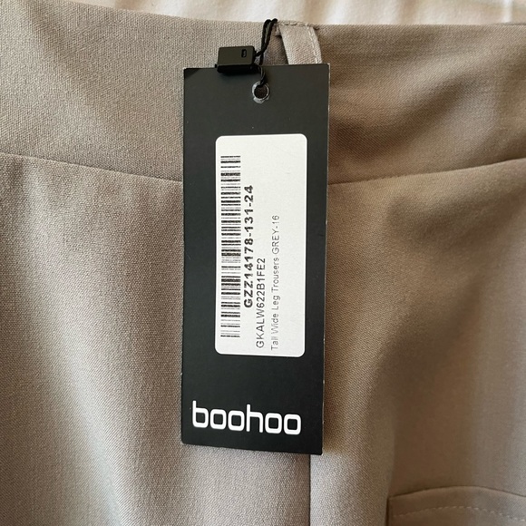 Boohoo Tall wide leg pants - Picture 5 of 11